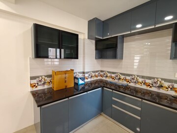 Kitchen in 3.5 BHK Apartment at Ramky One Harmony, Bachupally – for Rent