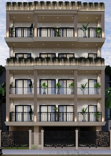 4 BHK Builder Floor – Exterior View View at Sector 14 - for Sale