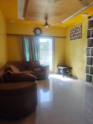 Living Room in 2 BHK Apartment at Siddhi Highland Haven, Balkum Pada – for Rent