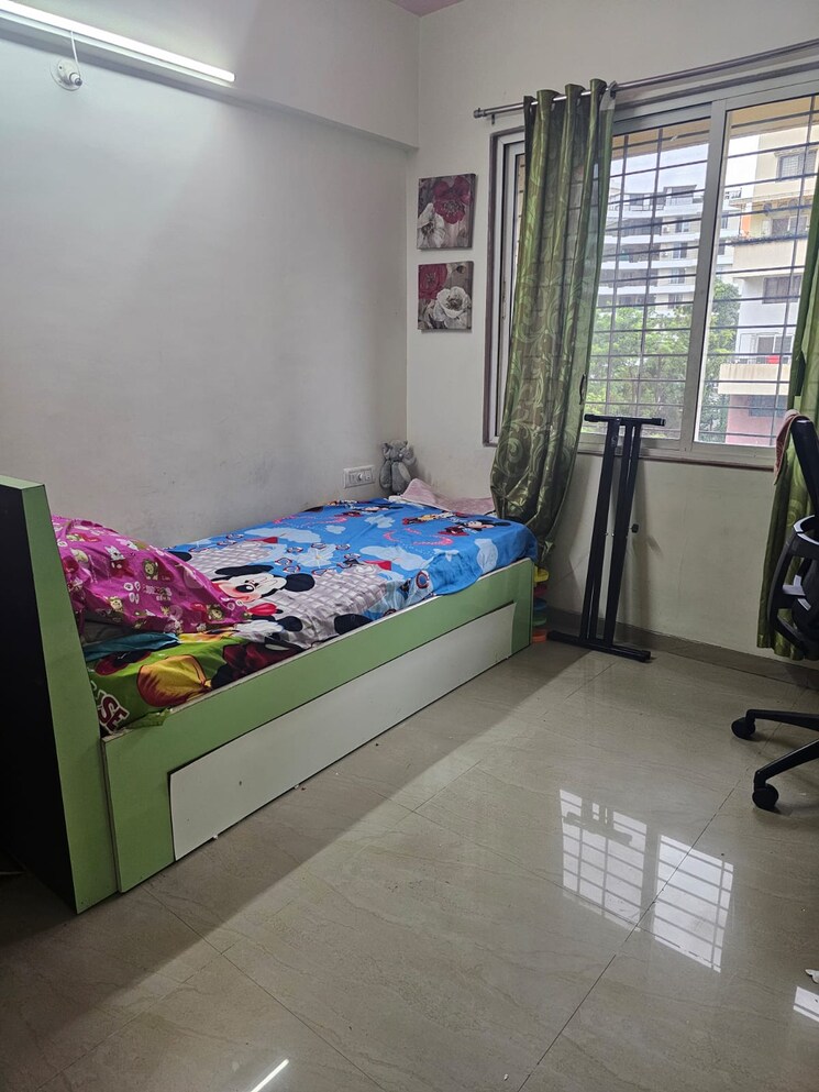 Bedroom, pride-purple-park-turquoise 3 Bedroom 1635 Sq.Ft. Apartment In Wakad Pune 9027247