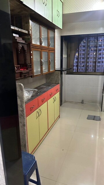 Kitchen in 1 BHK Apartment at Bhandup West – for Rent