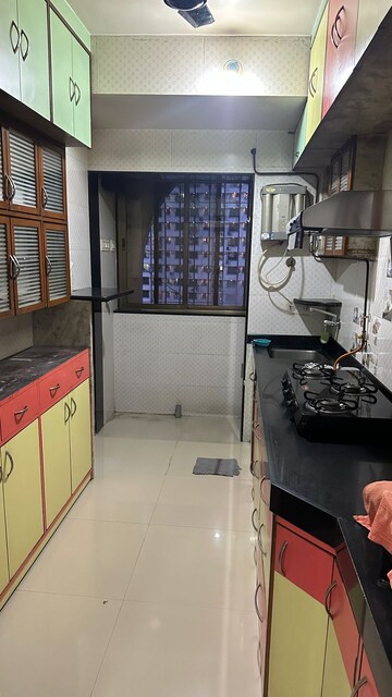 Kitchen in 1 BHK Apartment at Bhandup West – for Rent