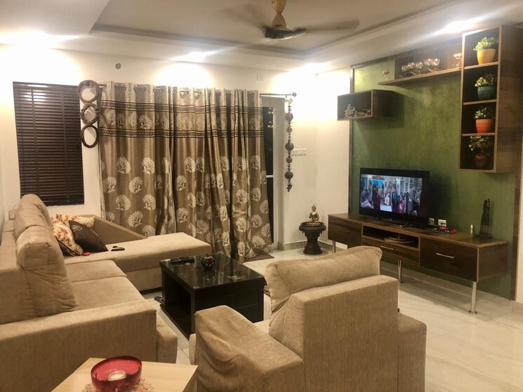 Living Room, manikonda 3 Bedroom 1800 Sq.Ft. Apartment In Manikonda Hyderabad 9027291