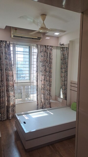 Bathroom in 3 BHK Apartment at Hiranandani Estate Penrose, Thane West – for Rent