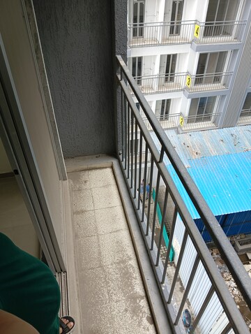 Balcony in 1 BHK Apartment at Mayfair Virar Gardens, Bolinj – for Rent