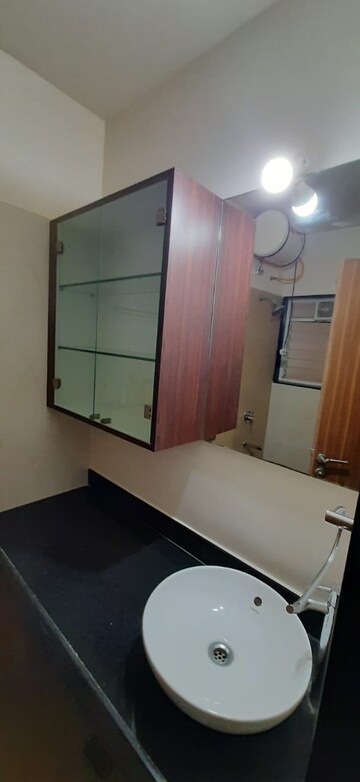 Bathroom in 3 BHK Apartment at Lodha Majiwada Tower 4, Majiwada – for Rent