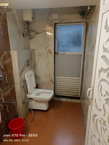 Bathroom in 3 BHK Apartment at Neelkanth Greens Juniper, Manpada – for Rent