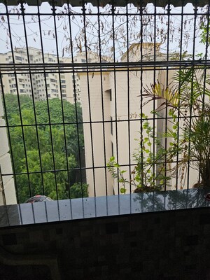 Balcony in 1 BHK Apartment at Happy Valley, Manpada – for Sale