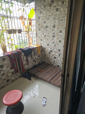 Balcony in 1 BHK Apartment at Happy Valley, Manpada – for Sale