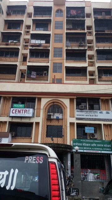 1 BHK Apartment – Exterior View View at Krishnakunj CHS Thane, Majiwada - for Rent