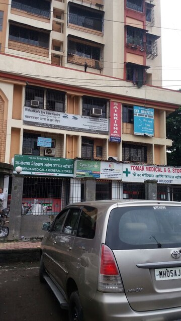 1 BHK Apartment – Exterior View View at Krishnakunj CHS Thane, Majiwada - for Rent