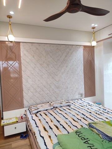 Bedroom in 3 BHK Apartment at Nyati Environ, Tingre Nagar – for Rent