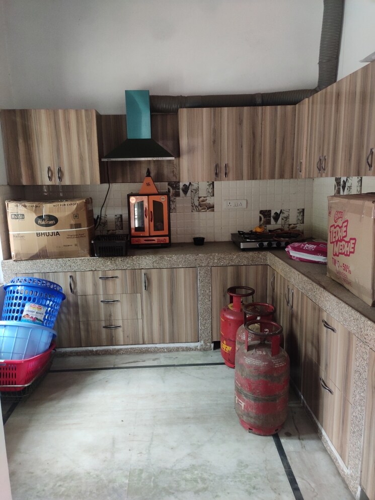 Kitchen, aliganj 1.5 Bedroom 1300 Sq.Ft. Independent House In Aliganj Lucknow 9027562