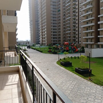 Balcony in 3 BHK Apartment at Amrapali Crystal Homes, Sector 76 – for Rent