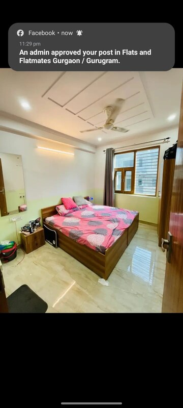 Bedroom in 2 BHK Builder Floor at SS 100, Sector 49 – for Rent