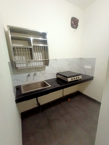 Kitchen in 1 BHK Independent House at Panchkula Urban Estate – for Rent