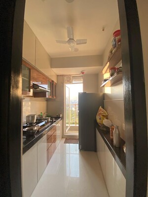 Kitchen in 1 BHK Apartment at Ashar Edge, Pokhran Road No Two – for Sale