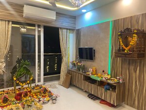 Living Room in 1 BHK Apartment at Ashar Edge, Pokhran Road No Two – for Sale