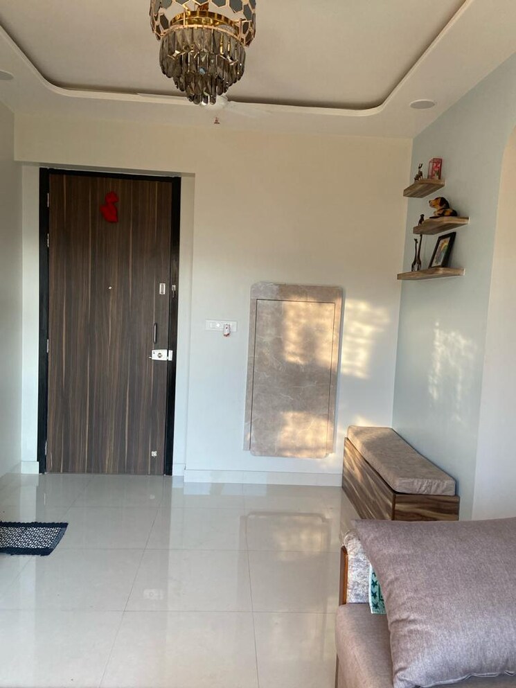 Living Room, ashar-edge 1 Bedroom 425 Sq.Ft. Apartment In Pokhran Road No Two Thane 9027530