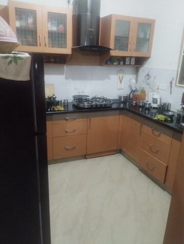 Kitchen in 3 BHK Apartment at Vivek Marvel, Yelahanka – for Rent