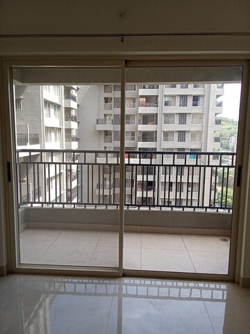 Balcony in 3 BHK Apartment at Supreme Estia Phase 1, Baner – for Rent