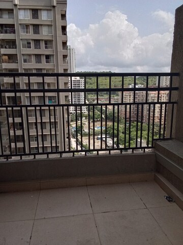 Balcony in 3 BHK Apartment at Supreme Estia Phase 1, Baner – for Rent