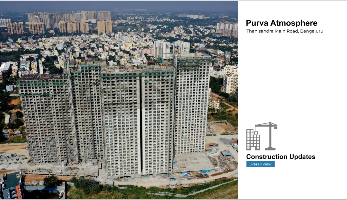 4 BHK 2426 Sq.Ft. Apartment in Puravankara Purva Atmosphere