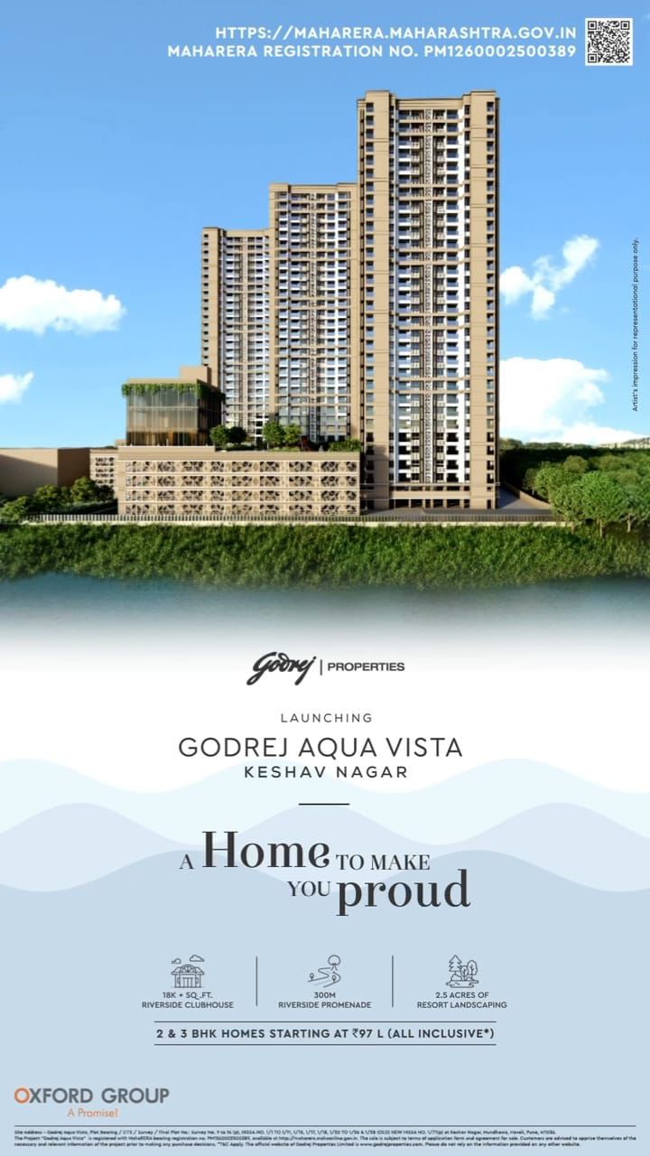 3 BHK + Extra Room Builder Floor For Sale in Godrej Aqua Vista
