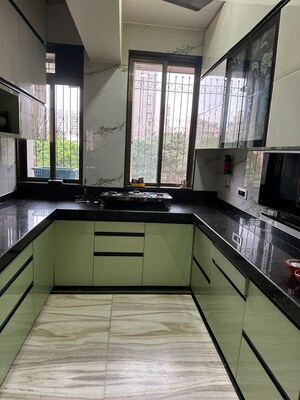 Kitchen in 3 BHK Apartment at Sangam CHS Ghatkopar East, Ghatkopar East – for Sale
