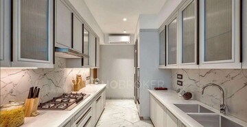Kitchen in 3 BHK Builder Floor at Sector 4 Greater Noida – for Rent