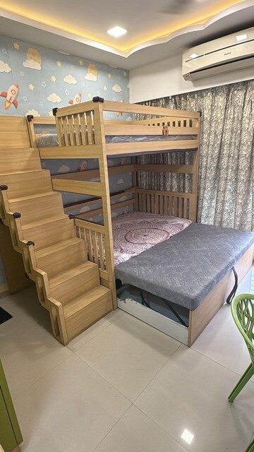 Bedroom in 2 BHK Apartment at Shree Balaji  Om Harmony, Kharghar – for Rent