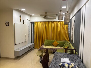 Living Room in 2 BHK Apartment at Shree Balaji  Om Harmony, Kharghar – for Rent