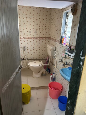 Bathroom in 1 RK Apartment at Prajakta CHS Andheri East, Andheri East – for Rent