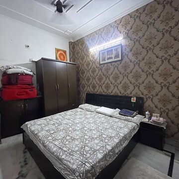 Bedroom in 2 BHK Builder Floor at Rohini Sector 24 – for Rent