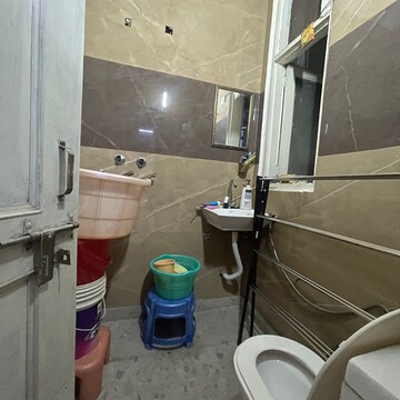 Bathroom in 2 BHK Builder Floor at Rohini Sector 24 – for Rent