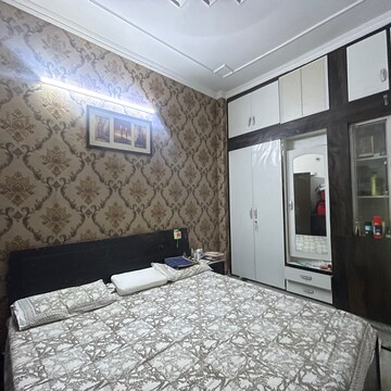 Bedroom in 2 BHK Builder Floor at Rohini Sector 24 – for Rent