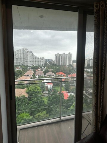 Balcony in 3 BHK Apartment at Amanora Gateway Towers, Hadapsar – for Sale
