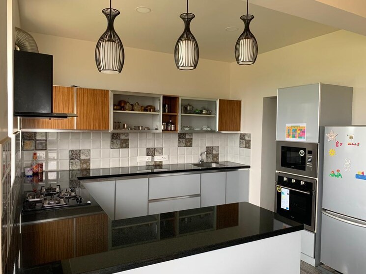 Kitchen, nakshatra-villas 4 Bedroom 2600 Sq.Ft. Villa In Marathahalli Bangalore 9027906