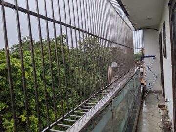 Balcony in 3 BHK Builder Floor at Lajpat Nagar ii – for Sale
