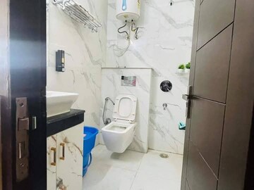Bathroom in 3 BHK Apartment at Freedom Fighters Enclave – for Rent
