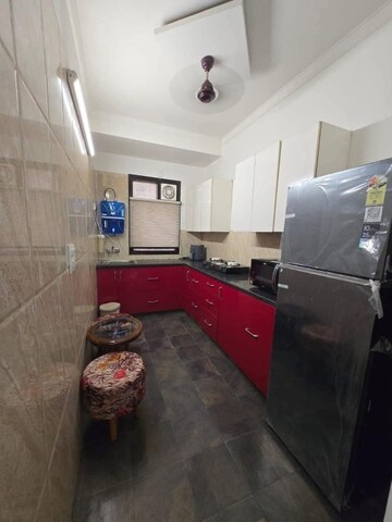 Kitchen in 3 BHK Apartment at Freedom Fighters Enclave – for Rent