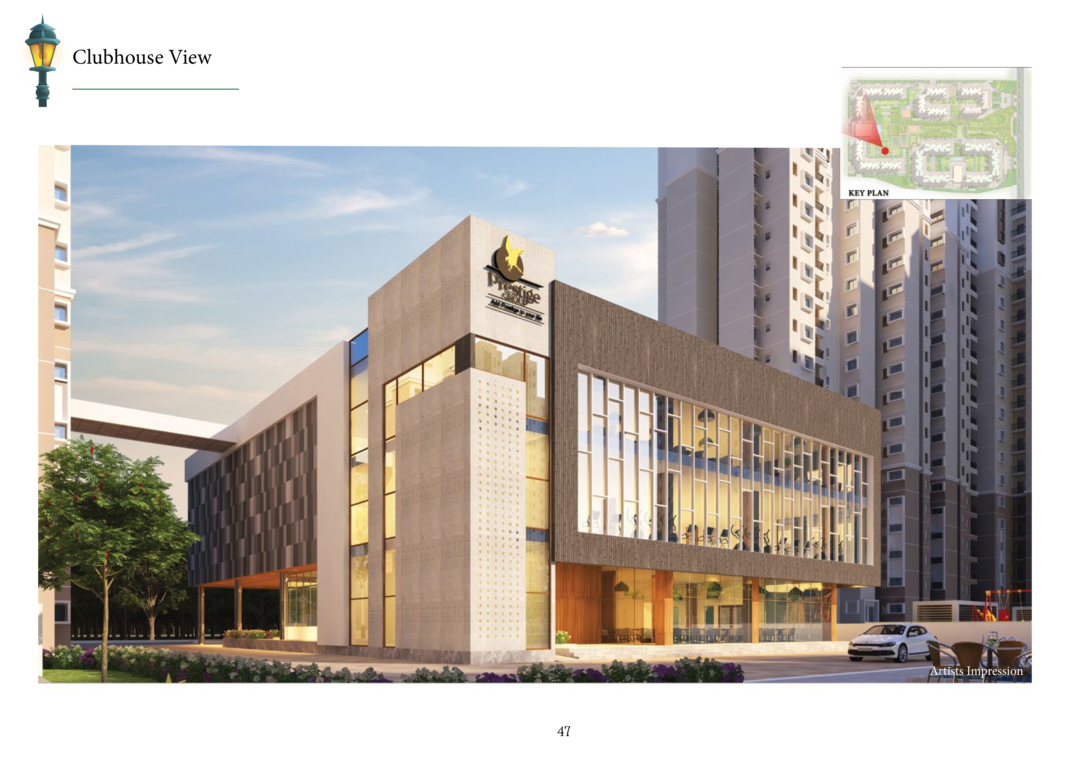 3 BHK 1851 Sq.Ft. Apartment in Prestige North Point