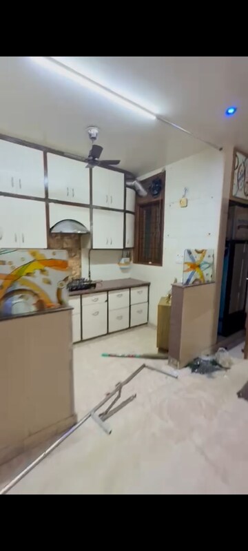 Kitchen in 3 BHK Builder Floor at Pitampura – for Rent