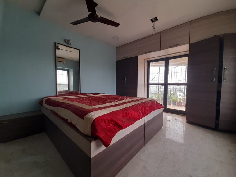 Bedroom, moroccan-cooperative-housing-society 3 Bedroom 1400 Sq.Ft. Apartment In Goregaon East Mumbai 9028012