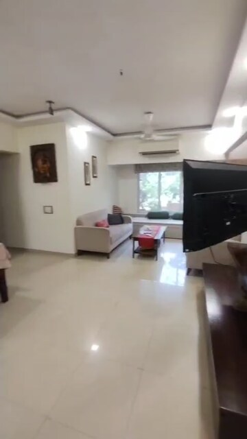 Living Room in 3 BHK Apartment at RNA Heights, Andheri East – for Rent