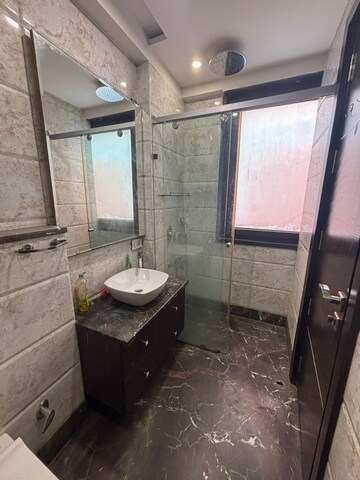 Kitchen in 3 BHK Builder Floor at Pitampura – for Rent