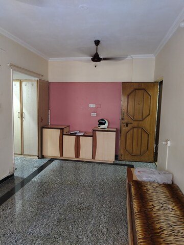Living Room in 1 BHK Apartment at Dheeraj Uphar CHS. LTD., Malad East – for Rent