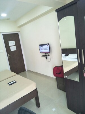 Team Area in 3 BHK Apartment at Neumec Chandelier Court, Worli – for Sale