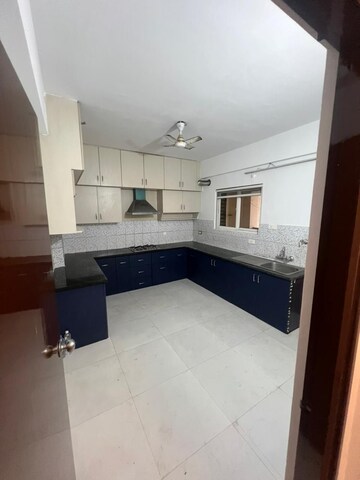 Kitchen in 3 BHK Apartment at Gachibowli County, Gachibowli – for Rent