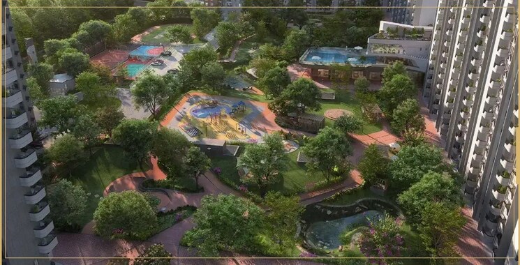 Garden, sattva-vasanta-skye 4 Bedroom 2324 Sq.Ft. Apartment In Devanahalli Bangalore 9028163